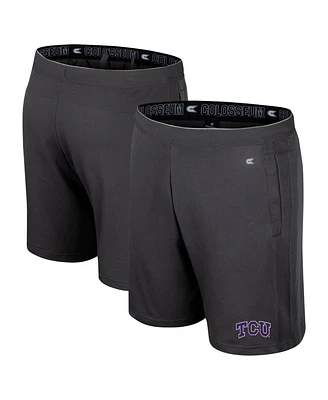 Colosseum Men's Charcoal Tcu Horned Frogs Forget Shorts