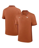 Nike Men's Texas Orange Longhorns 2025 Early Season Coaches Sideline Victory Stripe Performance Polo Shirt