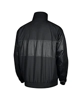 Nike Men's Black Brooklyn Nets Courtside Versus Capsule Full-Zip Jacket