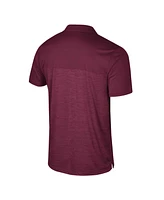 Colosseum Men's Maroon Mississippi State Bulldogs Langmore Polo Shirt