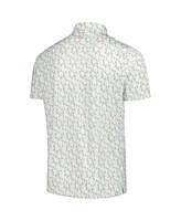 Puma Men's White the Players Mattr Paradise Polo Shirt