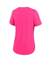 Nike Women's Pink San Diego Padres City Connect Lockup Tri-Blend T-Shirt