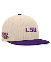 Fanatics Men's Tan Lsu Tigers Catcher Snapback Hat