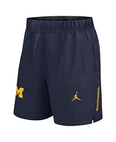 Jordan Men's Navy Michigan Wolverines Primetime Woven Victory Performance Shorts