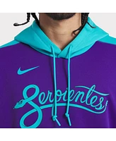 Nike Men's Purple Arizona Diamondbacks 2025 City Connect Authentic Collection Therma Pullover Hoodie