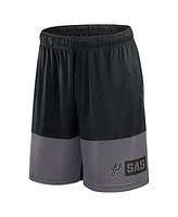 Logo Athletic Men's Black San Antonio Spurs Best of the Shorts