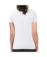 G-iii 4Her by Carl Banks Women's White St. Louis Cardinals Team Logo Graphic Fitted T-Shirt