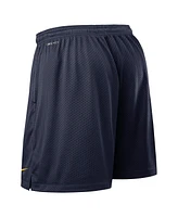Nike Men's Navy/Gold West Virginia Mountaineers 2025 Sideline Reversible Performance Shorts