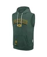 Nike Men's Green Bay Packers Sideline Performance Sleeveless Pullover Hoodie