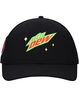 Lids Men's Black Mountain Dew The Dew Neon Adjustable Hat