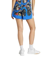 adidas Women's X Farm Pacer Mid Rise Shorts