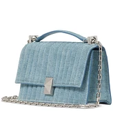 kate spade new york Deco Quilted Denim Mini Leather Crossbody
