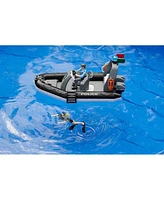 1/16 Police Boat with Rotating Beacon and Figurines by Bruder Bworld 62733
