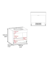 Story Floating Bathroom Vanity Set with Sink
