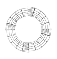 Circular Gabion Raised Beds 3 pcs Galvanized Steel 11.8"x19.7"