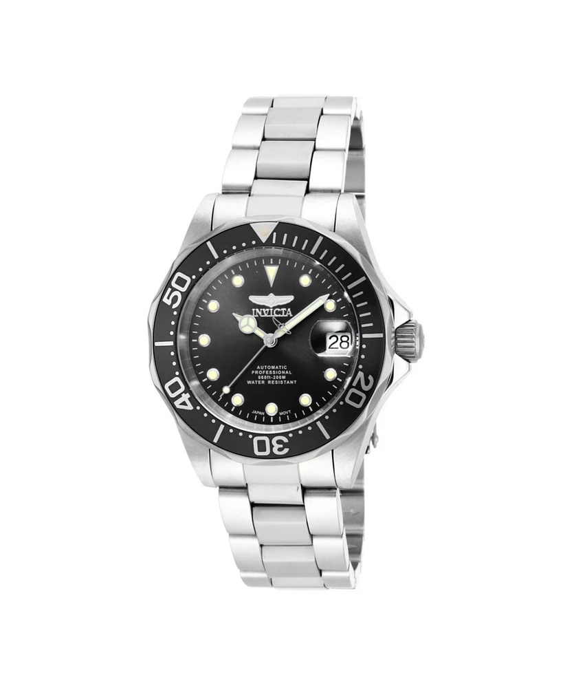 Invicta Men's 17039 Pro Diver Automatic 3 Hand Black Dial Watch