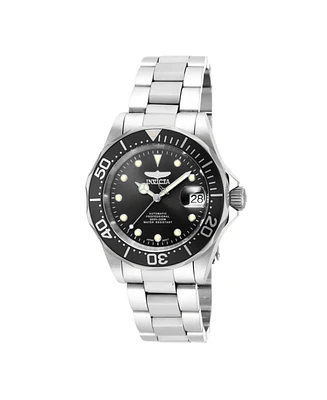 Invicta Men's 17039 Pro Diver Automatic 3 Hand Black Dial Watch