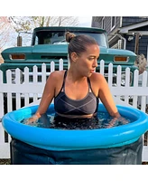 Solstice Cold Pod Plunge 84.5 Gallon Ice Bath Tub with Large Lid and Carry Bag
