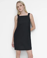 Dkny Women's Bow-Back Sleeveless A-Line Dress