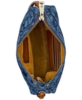 Patricia Nash Bacoli Small Denim Crossbody Bag