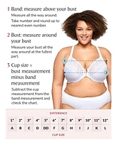 Glamorise Plus Full Figure MagicLift Original Support Wire Free Bra 1000