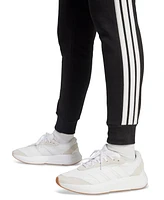 adidas Women's Essentials Three Stripes Fleece Slim Pants