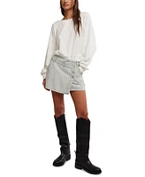 Free People Wynne Railroad Skirt