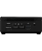 Msi Cubi N Adl-020BUS Mini Barebone Desktop Computer, Intel Celeron N100 1.8GHz, Ram, Storage and Os Not Included, Black