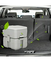 5.3 Gallon Portable Waste Tank with Built-In Rotating Spout
