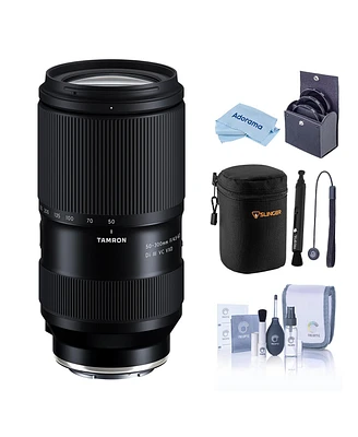 Tamron 50-300mm f/4.5-6.3 Di Iii Vc Vxd Lens for Sony E w/ Adorama Slinger Soft Lens Case Large,Pro Optic Lens Pen Lens Cleaner,Pro Optic 67 Filter ki