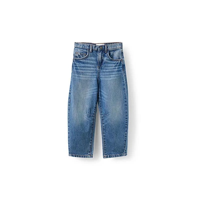 Cotton On Big Boys Unisex Barrel Leg Denim Jean