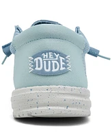 Hey Dude Men's Wally Stretch Slip-On Casual Moccasin Sneakers from Finish Line
