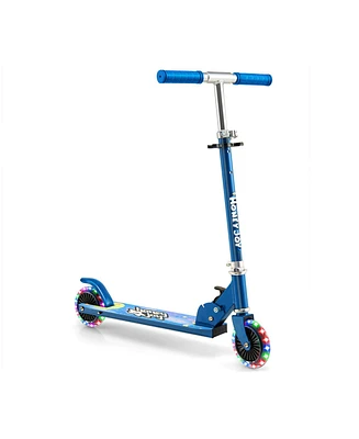 Folding Kick Scooter with 3 Adjustable Heights for Kids