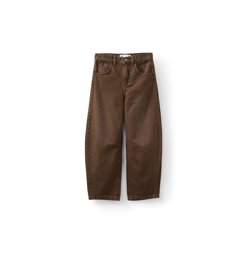 Cotton On Boys Unisex Barrel Leg Denim Jean
