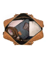 20 Inch Luxor Quilted Leather Duffle Bag