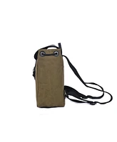 Explorer Elegance Leather Backpack