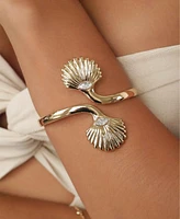 Ettika Santorini Shell Cuff Bracelet