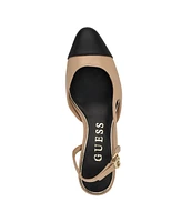 Guess Women's Loisa Slingback Block Heel Pumps