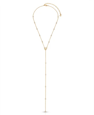 Ettika Santorini Shell Lariat Necklace