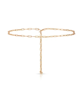 Ettika Paperclip Chain Hip Belt