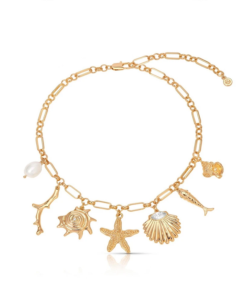 Ettika Oceanic Dreams Charm Necklace