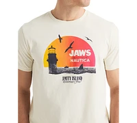 Jaws x Nautica Men's Classic-Fit Graphic T-Shirt