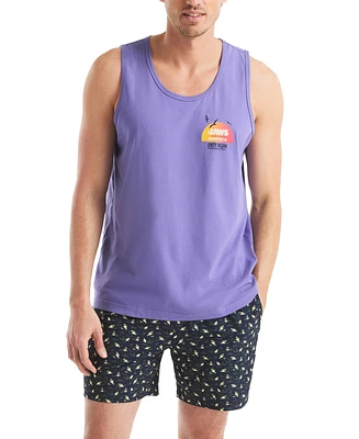 Jaws x Nautica Men's Classic-Fit Graphic Tank