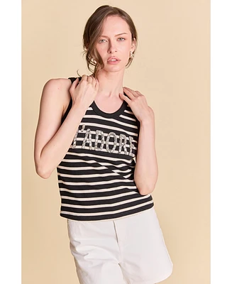 endless rose Women's J'adore Striped Tank