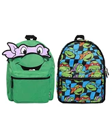Teenage Mutant Ninja Turtles Interchangeable Characters 16.5" Reversible Backpack