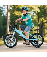 Kids Bike with Adjustable Handlebar and Saddle Perfect Bicycle for Children Aged 4-8 Years Old