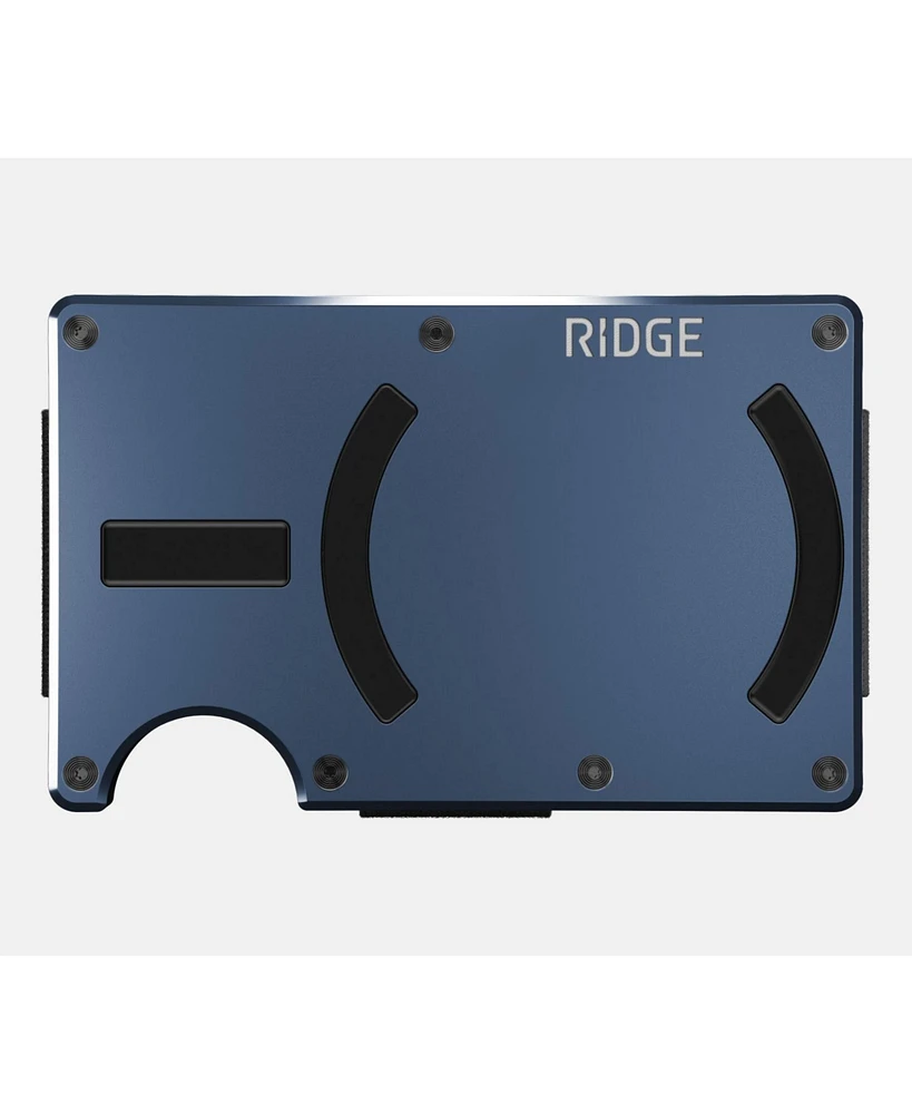 The Ridge Men's Ridge Wallet For Magsafe - Alpine Navy - Cash Strap