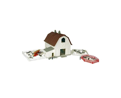 Tomy Ertl - 1/64 Farm Country Dairy Barn Playset