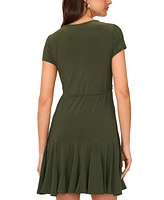 Sam & Jess Women's Godet String-Belt Dress