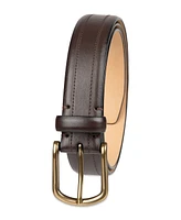 Club Room Men's Feather Edge Top Stitch Dress Belt